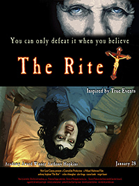 the rite movie poster - portrait version